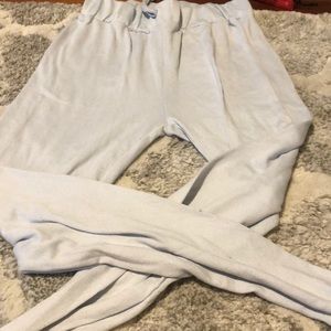 Super soft light blue pajama pants